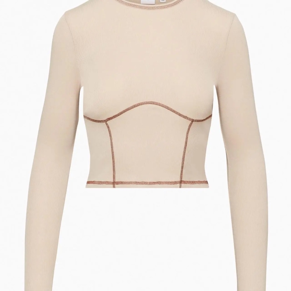 Sunday Best Long Sleeve Cream Top